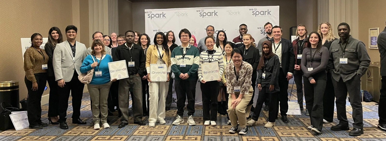 inspire members at we-spark conference